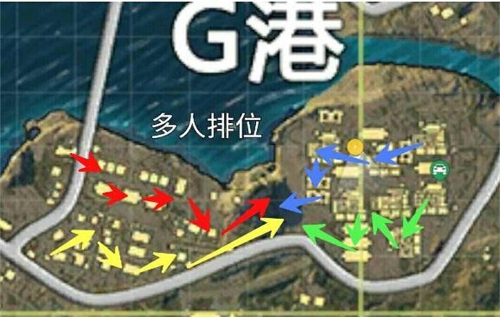 绝地求生海岛地图