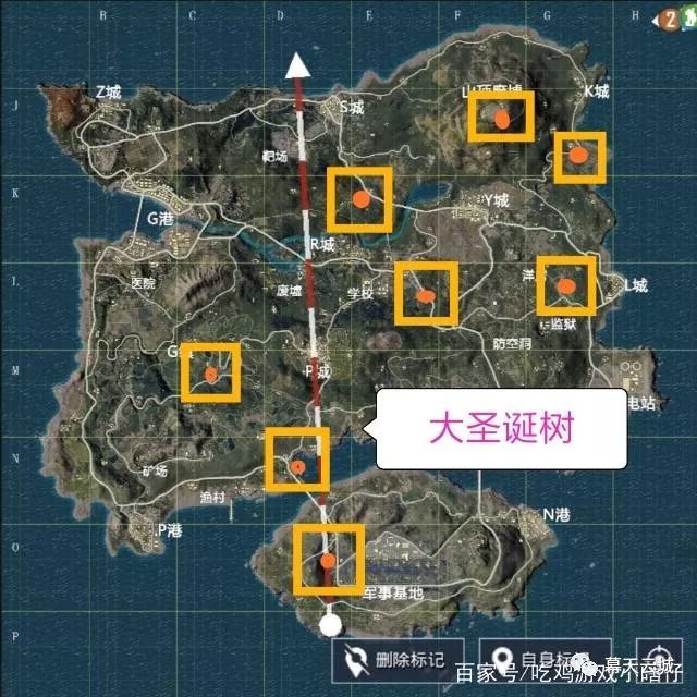 绝地求生海岛地图